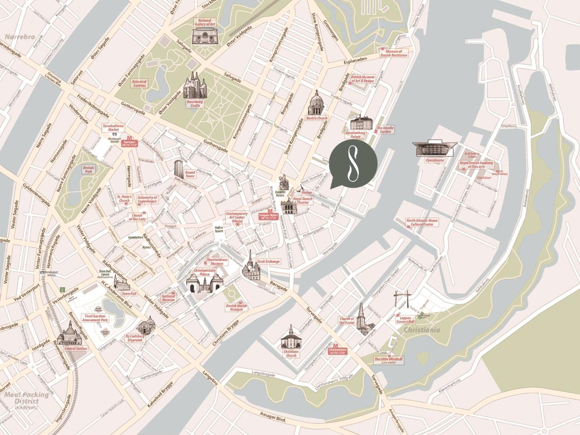 Apartmán Nyhavn Kodaň Exteriér fotografie